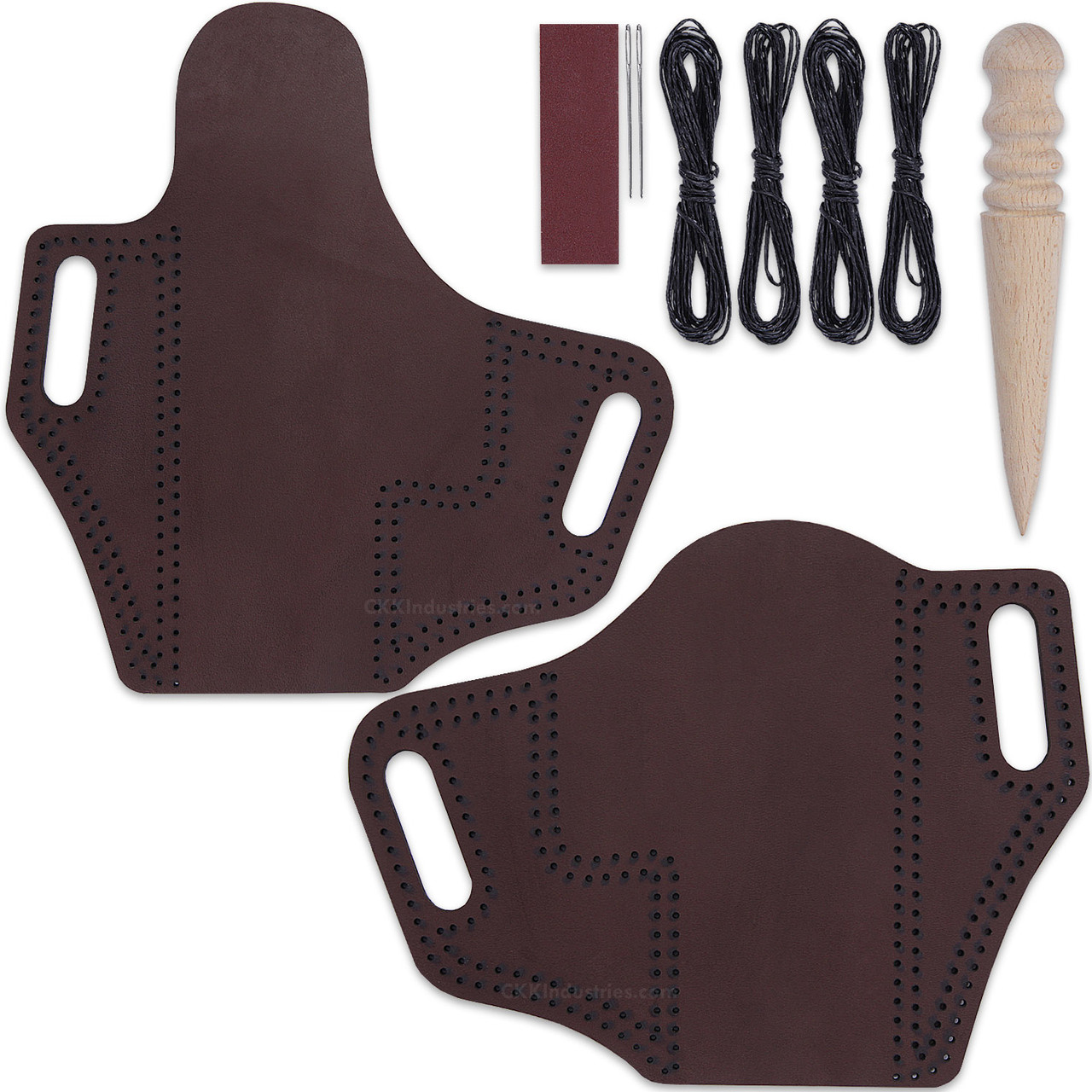 Leather Holster Kits - for Glock 23 - Pancake Design - (Right Hand Carry)