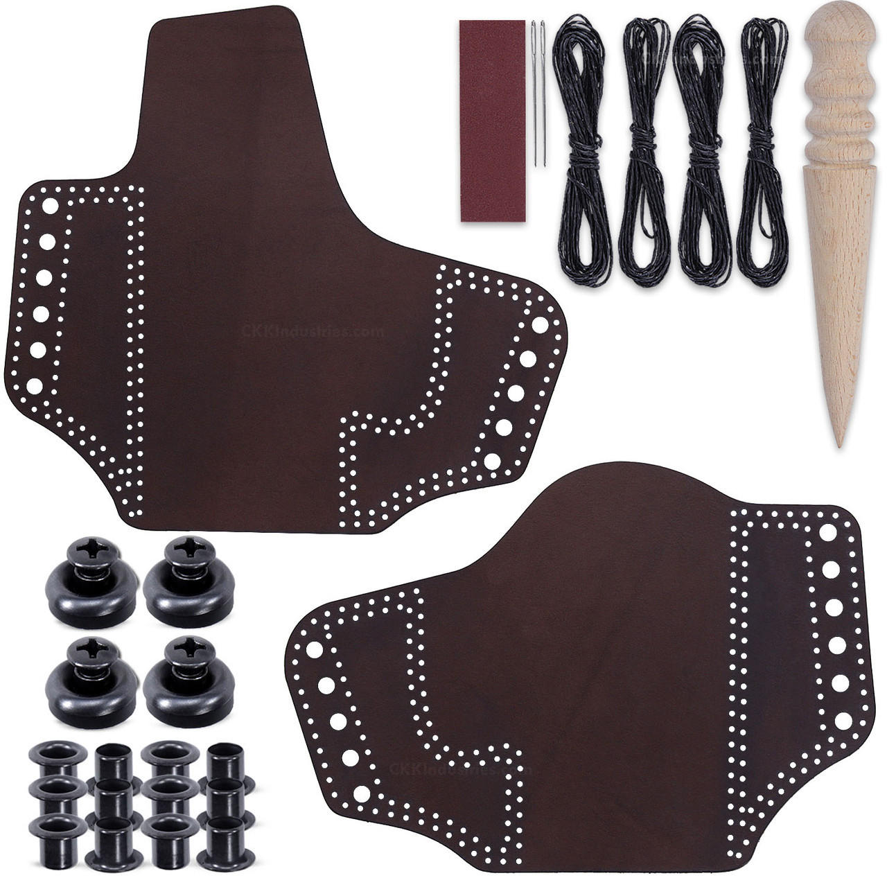 Leather Holster Kits - for Glock 19 Gen5 - Belt Clip Design - (Right Hand Carry)