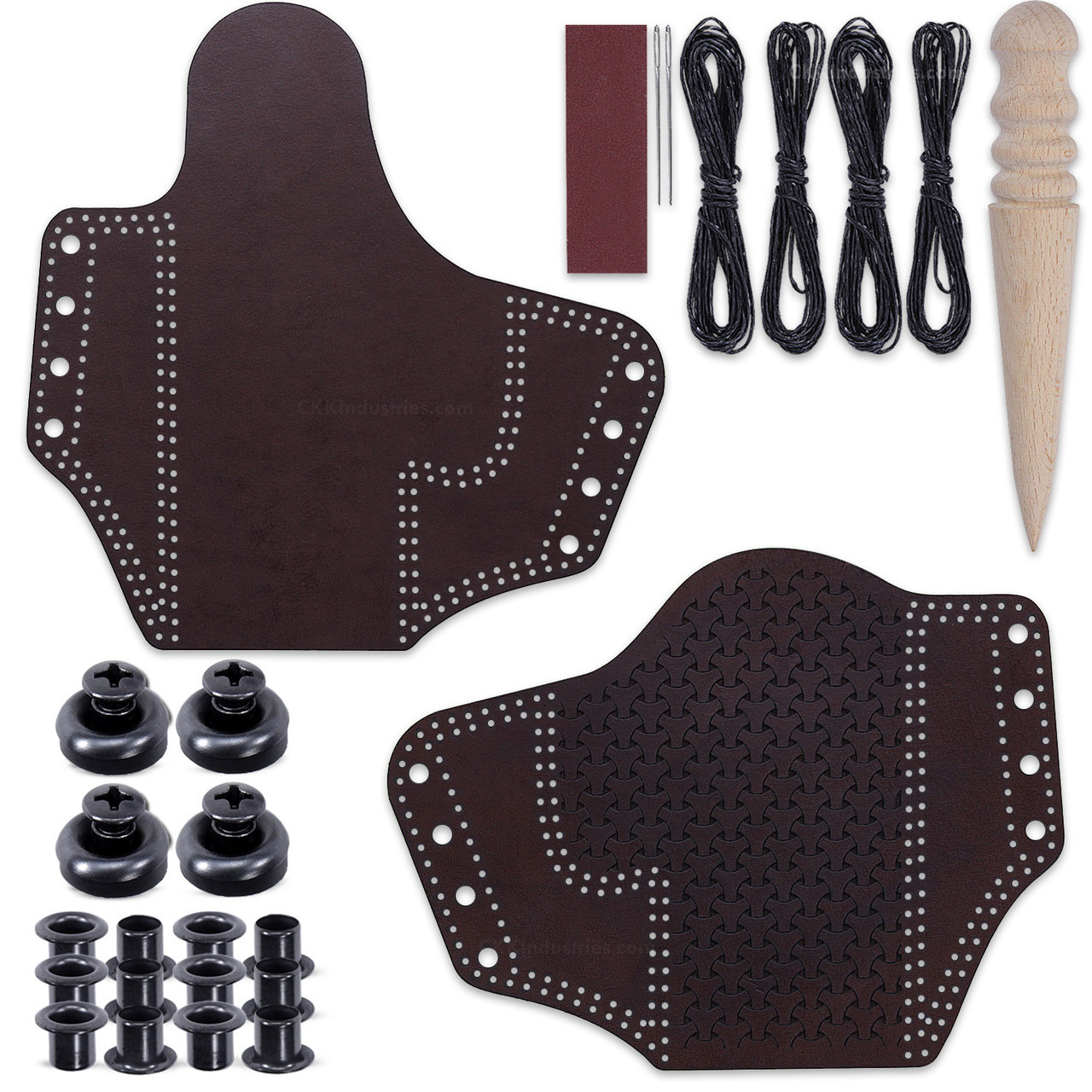 Leather Holster Kits - for Glock 22 Gen5 - Belt Clip Design - (Right Hand Carry)