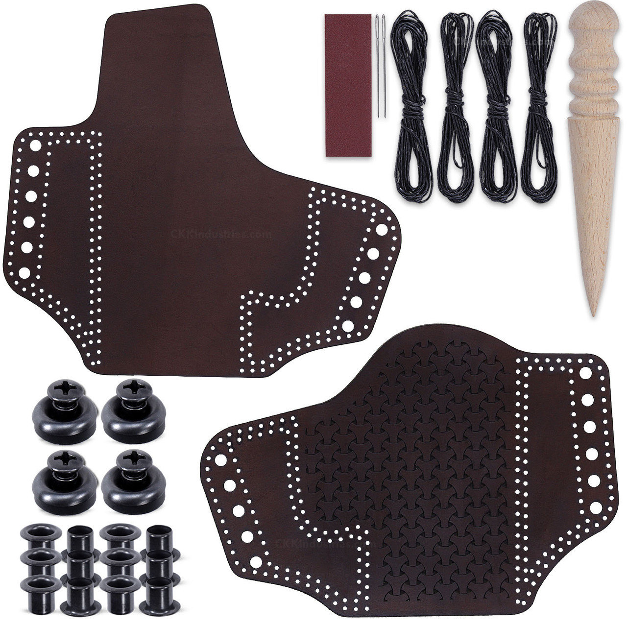 Leather Holster Kits - for Glock 23 Gen5 - Belt Clip Design - (Right Hand Carry)