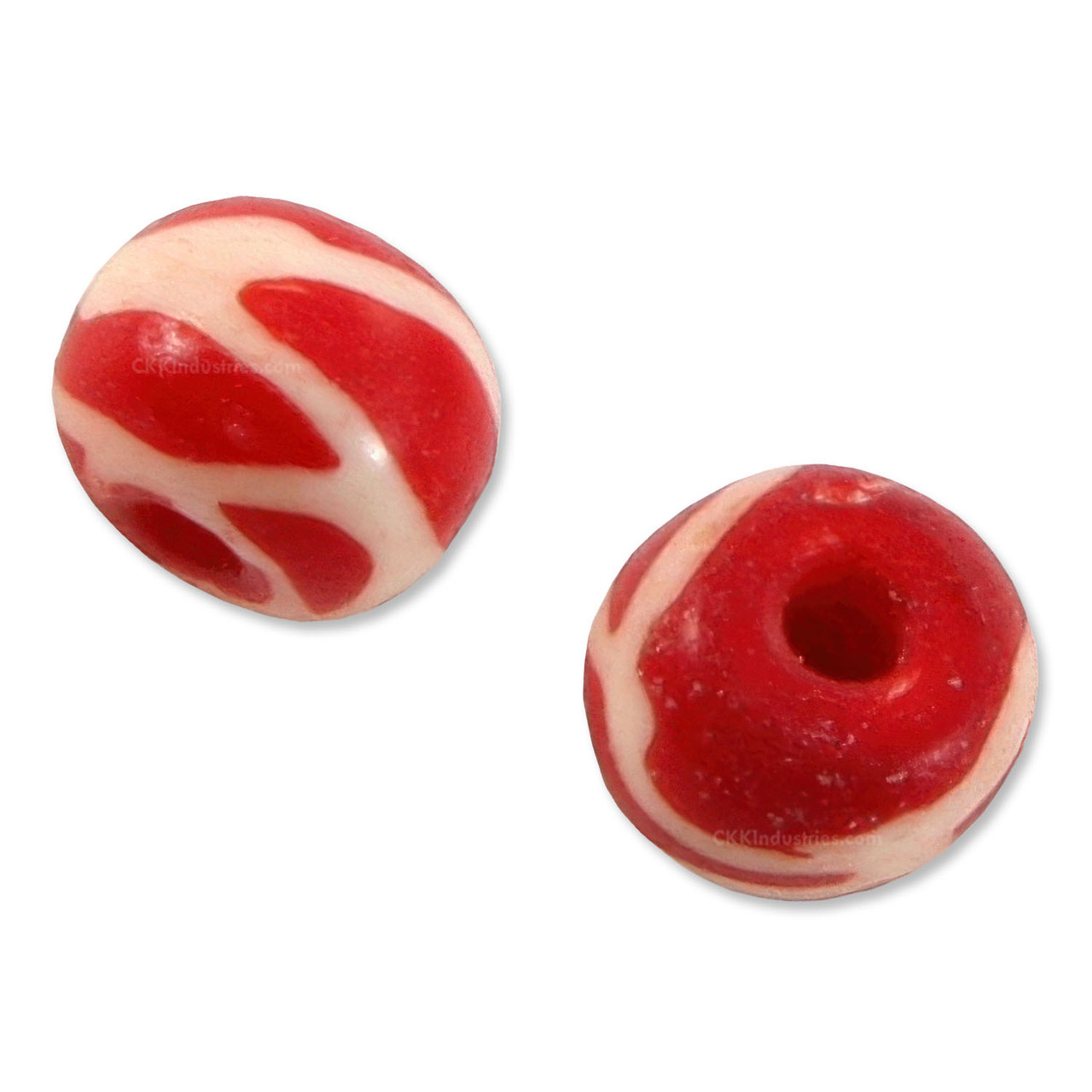 Bead - Carved Bone - Handmade - Model 6 - (1ea)