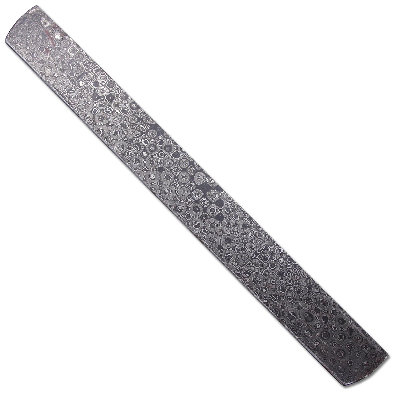 USA Carbon Damascus - 416 Layer - (52100/5160/203E/15n20) - (.135 x 1.375 x 13.0) - (Lot 925-47)