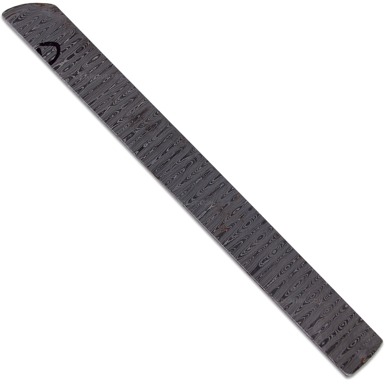 USA Carbon Damascus - (.120 x 1.250 x 13.75) - 416 Layer