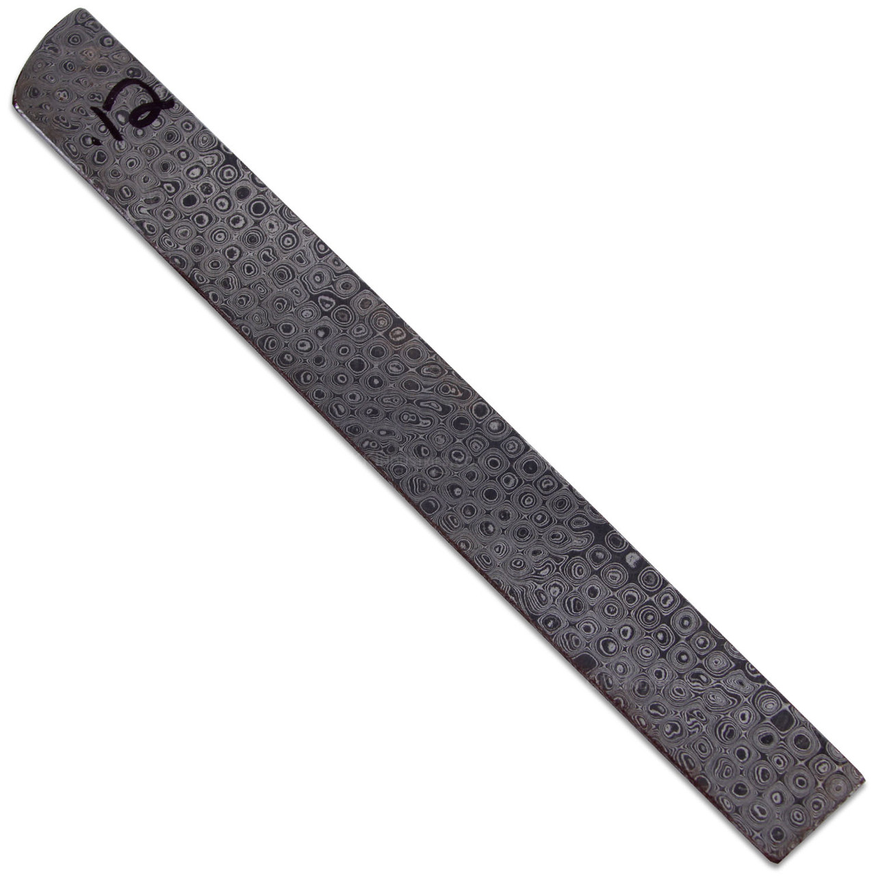USA Carbon Damascus - (.120 x 1.375 x 13.375) - 416 Layer