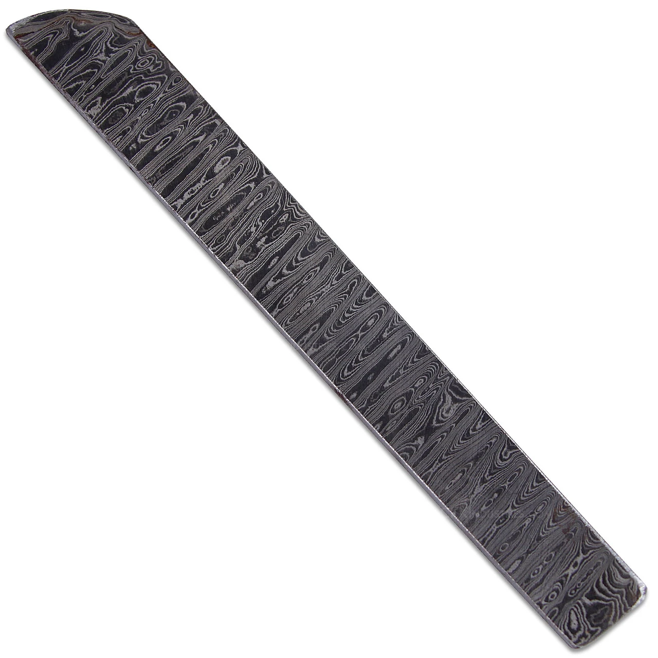 USA Carbon Damascus - (.180 x 1.125 x 10.375) - 416 Layer - (52100/5160/203E/15n20)