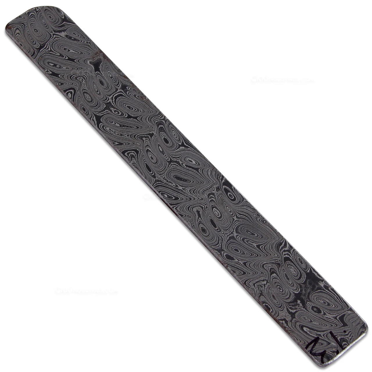 USA Carbon Damascus - (.130 x 1.250 x 9) - 416 Layer