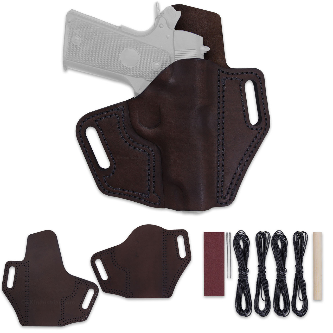 Leather Holster Kits - for Wilson Combat CQB Compact (4.00in)
