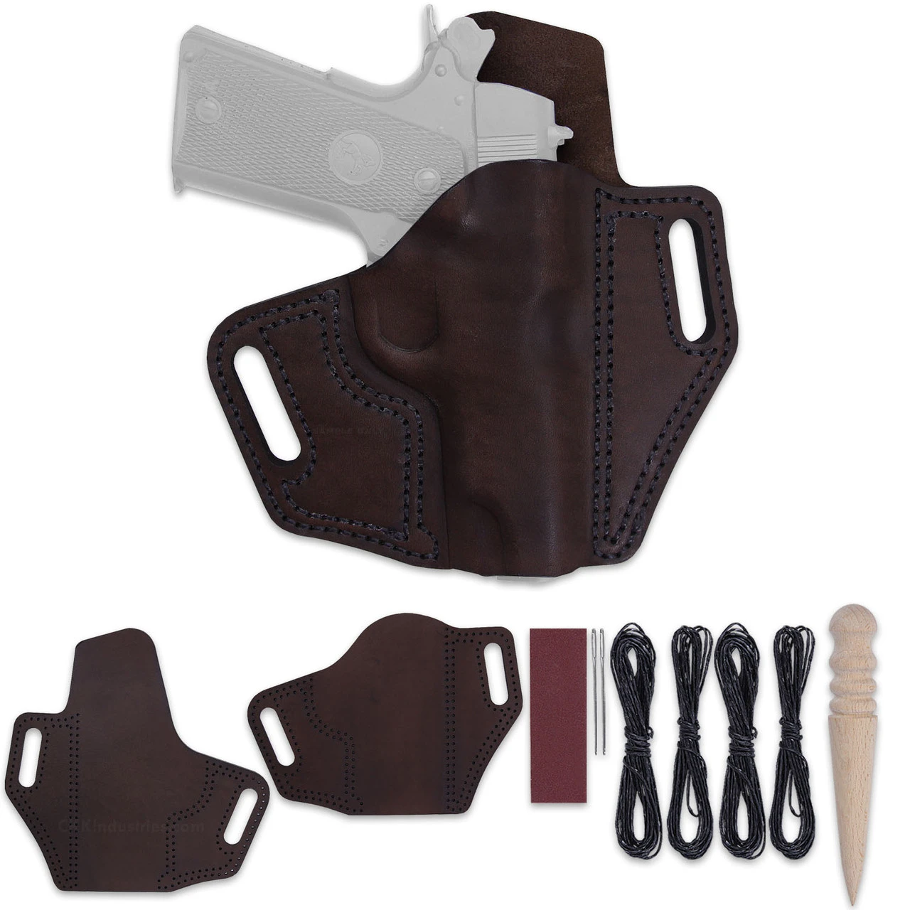Leather Holster Kits - for Wilson Combat CQB Compact (4.00in)