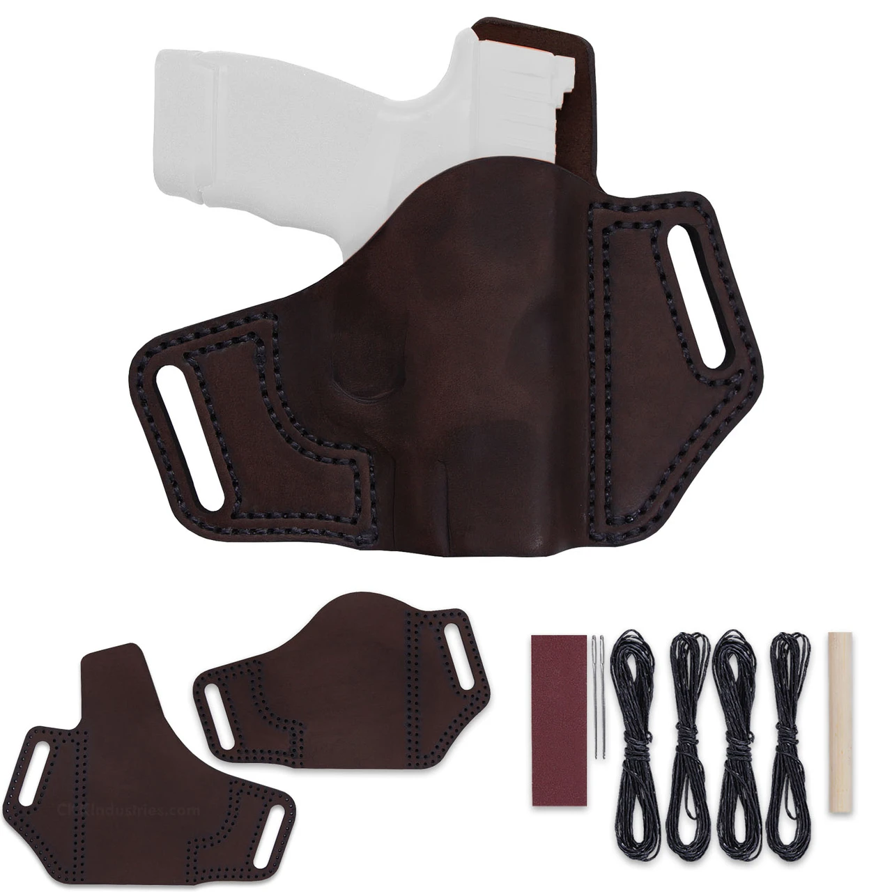 Leather Holster Kits - for Glock 43 - (Universal Carry)