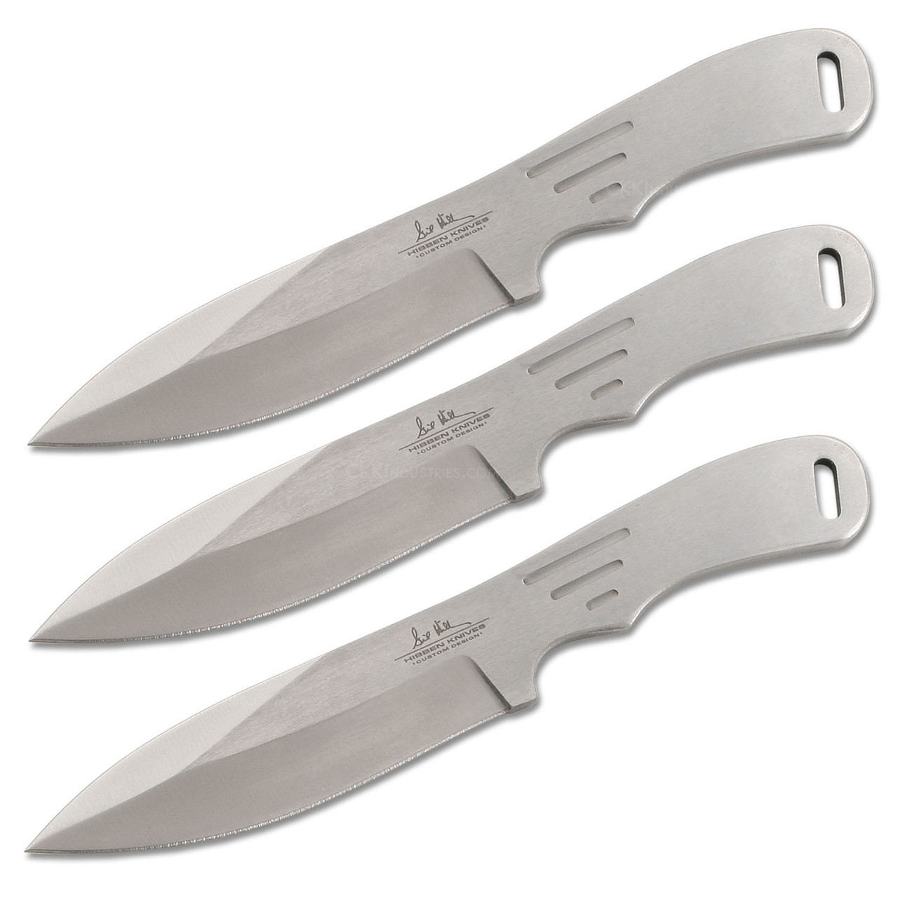 Hibben Knives - Small Pro Triple Sporting Set w/Sheath - (4-piece)
