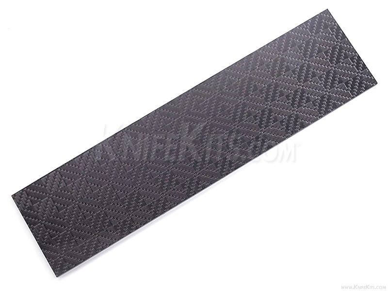 Shop Special - Carbon Fiber Handle Material - (Checkerboard) - (Strip) - (3 x 11.75 x .125)