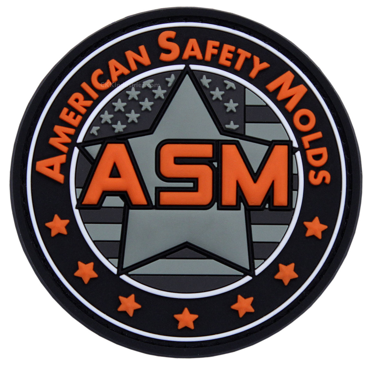 ASM™ Firearm Replica - PVC Patch - ASM Logo - Glow-in-the-Dark