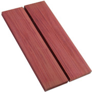 Redheart Wood - Handle Scale Set - (Presentation Grade) - (Natural) - (6.0 x 1.5 x 0.25)