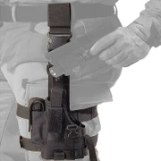 Shop Special - Elite Survival Systems - Tactical Thigh Holster - Nylon - Black - Left Hand