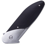 Puma Knife Kit - Dual Bearing Flipper Design - DIY Parts Kit w/Black G10 Handles
