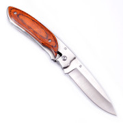 *FL006 - Frame Lock Folding Knife Kit - (w/Cocobolo Dymondwood Handles)