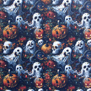Jack - O Lantern & Skulls
