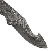 Ace Gut Hook (USA Damascus) - DIY Knife Kit - (w/Handle Combos)