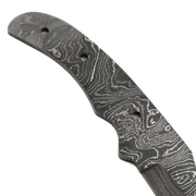 Ace Gut Hook (USA Damascus) - DIY Knife Kit - (w/Handle Combos)