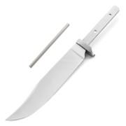 Clip Point Bowie - DIY Knife Kit - (w/Handle Combos)