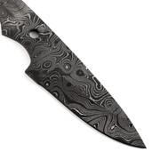 Duster (USA Damascus) - DIY Knife Kit - (w/Handle Combos)