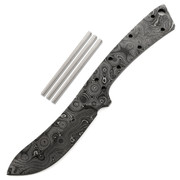 River Skinner (USA Damascus) - DIY Knife Kit - (w/Handle Combos)