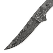 Cuda (USA Damascus) - DIY Knife Kit - (w/Handle Combos)