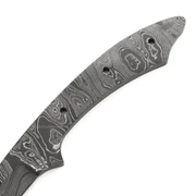 Cuda (USA Damascus) - DIY Knife Kit - (w/Handle Combos)