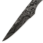 Tail Fin (USA Damascus) - DIY Knife Kit - (w/Handle Combos)