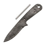 Boot Fang (USA Damascus) - DIY Knife Kit - (w/Handle Combos)