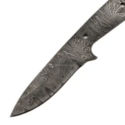 Boot Fang (USA Damascus) - DIY Knife Kit - (w/Handle Combos)