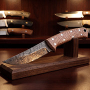 Jim Dandy (USA Damascus) - DIY Knife Kit - (w/Handle Combos)