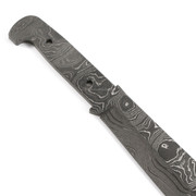 Clipper (USA Damascus) - DIY Knife Kit - (w/Handle Combos)