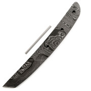 Bushido (USA Damascus) - DIY Knife Kit - (w/Handle Combos)
