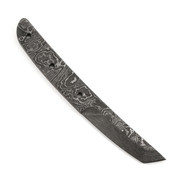 Bushido (USA Damascus) - DIY Knife Kit - (w/Handle Combos)