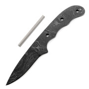 Thrush (USA Damascus) - DIY Knife Kit - (w/Handle Combos)
