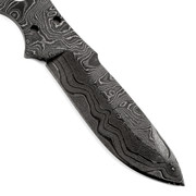 Mamba (USA Damascus) - DIY Knife Kit - (w/Handle Combos)
