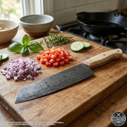 Gourmet (USA Damascus) - DIY Knife Kit - (w/Handle Combos)