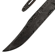 Texas Bowie (USA Damascus) - DIY Knife Kit - (w/Handle Combos)