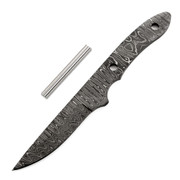 Little Viper (USA Damascus) - DIY Knife Kit - (w/Handle Combos)
