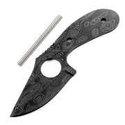 Ringeye Skinner (USA Damascus) - DIY Knife Kit - (w/Handle Combos)