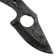 Ringeye Skinner (USA Damascus) - DIY Knife Kit - (w/Handle Combos)
