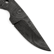 Traveler (USA Damascus) - DIY Knife Kit - (w/Handle Combos)