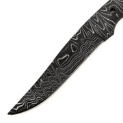 Side Spur (USA Damascus) - DIY Knife Kit - (w/Handle Combos)