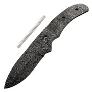 Huntsman (USA Damascus) - DIY Knife Kit - (w/Handle Combos)
