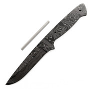 Sierra Hunter (USA Damascus) - DIY Knife Kit - (w/Handle Combos)