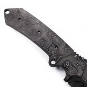 Alien Hunter (USA Damascus) - DIY Knife Kit - (w/Handle Combos)