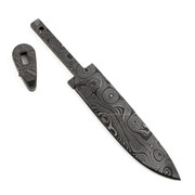 Fire Ant (USA Damascus) - DIY Knife Kit - (w/Handle Combos)
