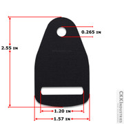 Strap Tabs - (Tegris®/CURV®)