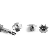 Designer Chicago Screw - 8-32 - TORX - SS